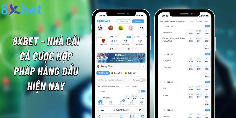 Top Những Trang Cá Cược Hợp Pháp Ở Việt Nam Bet Thủ Nên Biết 8xbet - trang cá cược hợp pháp ở Việt Nam uy tín nhất