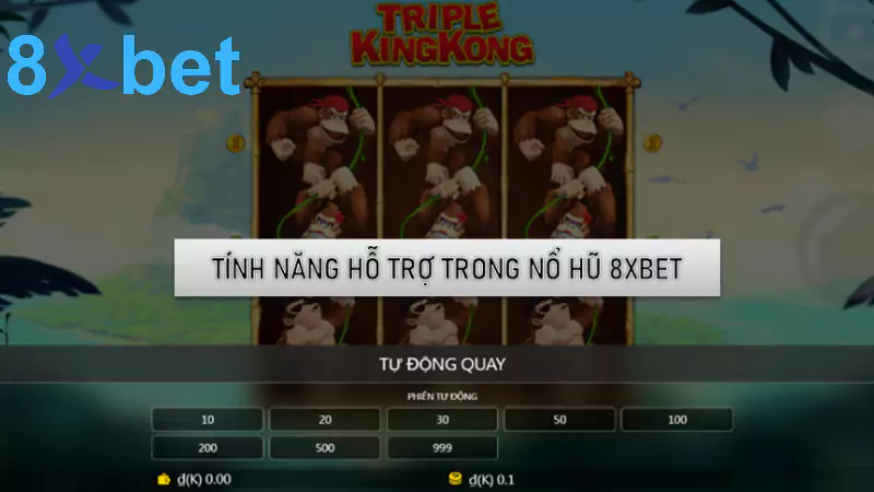 Nổ hũ 8xbet: Thiên đường game slot và jackpot khủng chờ đón Tính năng hỗ trợ trong nổ hũ 8xbet