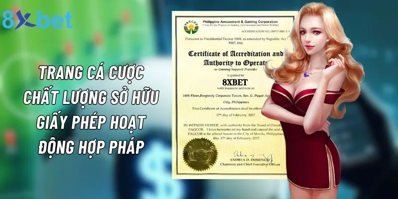 Top Những Trang Cá Cược Hợp Pháp Ở Việt Nam Bet Thủ Nên Biết Nhà cái cá cược hợp pháp sở hữu giấy phép hoạt động cá cược minh bạch