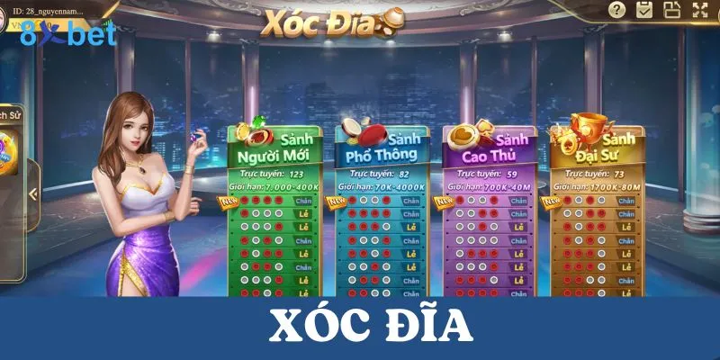 Casino 8Xbet: Điểm đến lý tưởng cho các cược thủ Xóc đĩa là một trò chơi được ưu thích tại 8Xbet